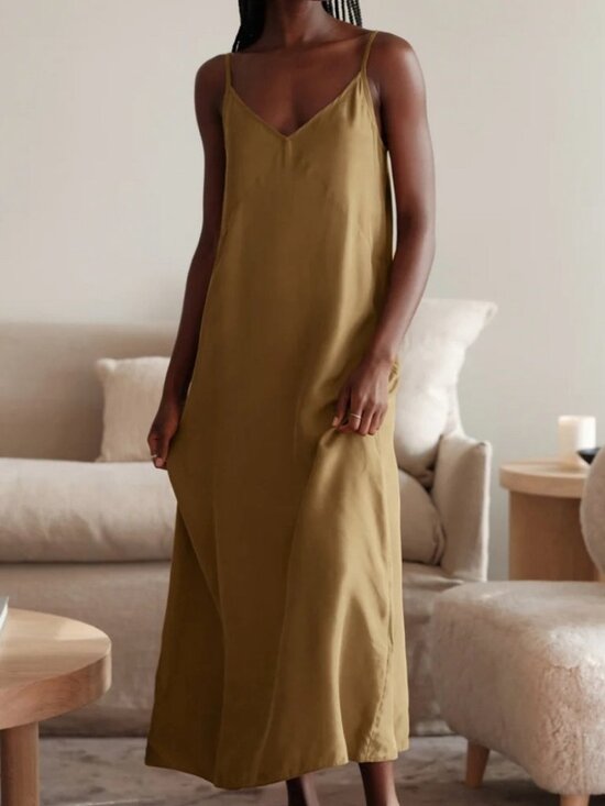 Jenni Kayne Dresses & Skirts - Jenni Kayne Rio Slip Dress — Bronze, Size XL — NWT